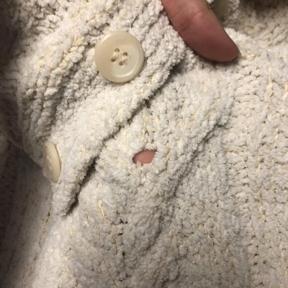 Ricki's Cream Plush Knit Sweater - Picture 5 of 6